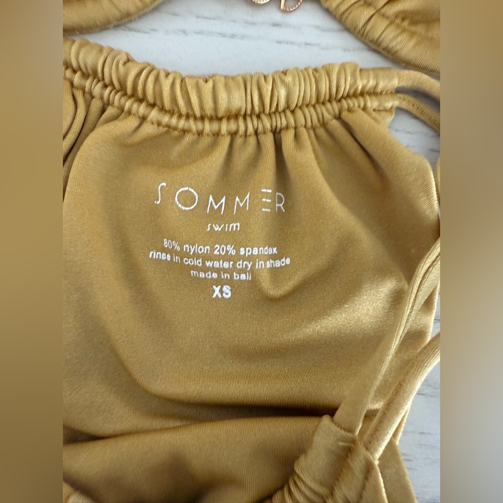 Sommer Swim Harper Lusso Top (S) & Farrah Lusso Bottoms Size XS - Picture 7 of 8